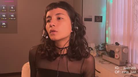 Nina.  online show from February 23, 9:26 pm