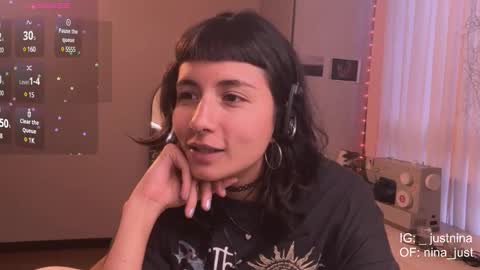 Nina.  online show from March 8, 9:51 pm