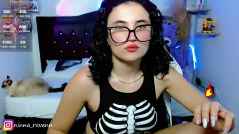 Snapshot of ninna_raven chatting on April 20, 9:05 pm Ninna online show from April 20, 9:05 pm