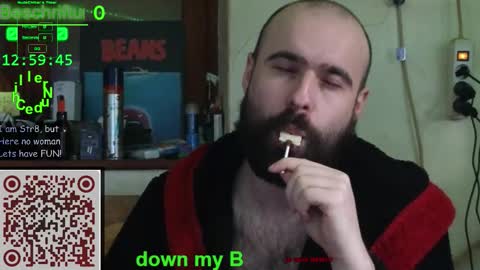 Snapshot of nudechiller chatting on January 6, 11:58 am Vinz... online show from January 6, 11:58 am