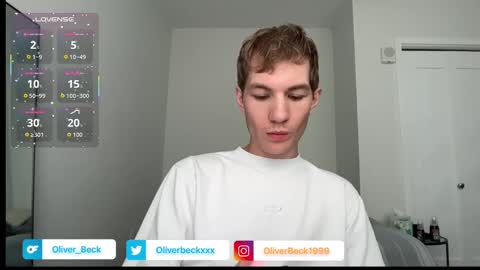 Snapshot of oliver_beck chatting on September 10, 6:30 pm Oliver Beck online show from September 10, 6:30 pm