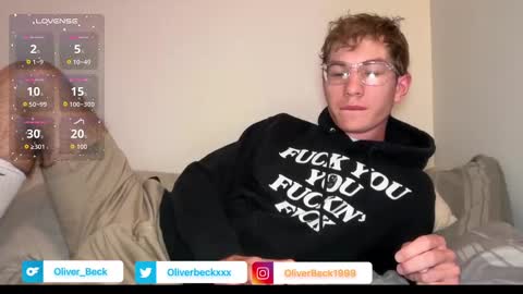 Snapshot of oliver_beck chatting on September 15, 2:55 am Oliver Beck online show from September 15, 2:55 am