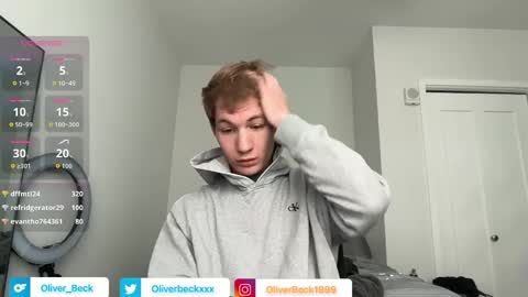 Oliver Beck online show from April 29, 6:58 pm