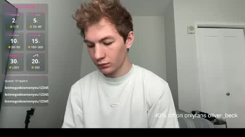 Snapshot of oliver_beck chatting on May 11, 6:27 pm Oliver Beck online show from May 11, 6:27 pm