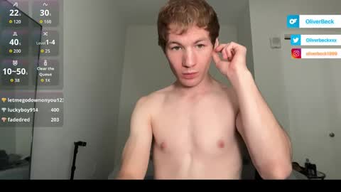 Snapshot of oliver_beck chatting on June 1, 8:54 pm Oliver Beck online show from June 1, 8:54 pm