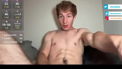 Snapshot of oliver_beck chatting on June 8, 2:45 am Oliver Beck online show from June 8, 2:45 am