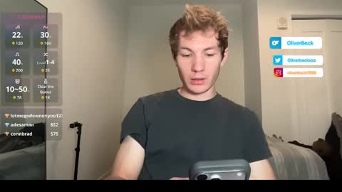 Snapshot of oliver_beck chatting on June 11, 6:28 pm Oliver Beck online show from June 11, 6:28 pm
