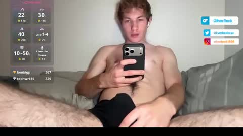 Snapshot of oliver_beck chatting on June 13, 3:04 am Oliver Beck online show from June 13, 3:04 am