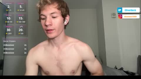 Oliver Beck online show from July 7, 7:40 pm