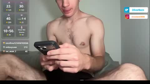 Oliver Beck online show from July 26, 8:05 pm