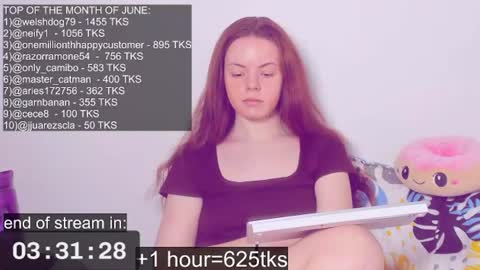 Snapshot of only_sarah1 chatting on June 25, 9:41 pm only_sarah1 online show from June 25, 9:41 pm