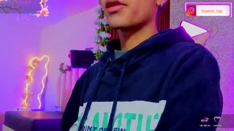 Snapshot of osamu_tay chatting on May 5, 2:52 am osamu_tay online show from May 5, 2:52 am