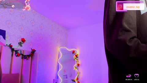 Snapshot of osamu_tay chatting on May 7, 3:34 am osamu_tay online show from May 7, 3:34 am