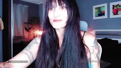 My alter ego Betinna Flowers - a tattooed Miss  -   Are you missing me come in here  -  online show from April 2, 9:34 pm