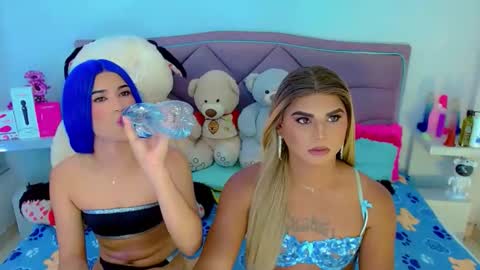 Snapshot of party_duo_trans chatting on November 22, 6:23 am sara y cata online show from November 22, 6:23 am