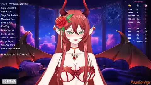 Succubus Nyx online show from January 4, 1:21 am