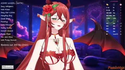 Succubus Nyx online show from January 4, 5:05 am