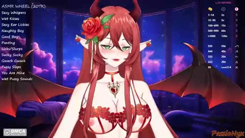 Succubus Nyx online show from January 19, 5:58 am