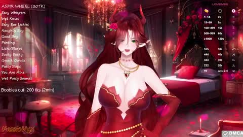 Succubus Nyx online show from February 23, 1:24 am