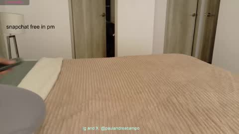 Snapshot of paulaacam chatting on March 8, 6:50 am Paula Andrea online show from March 8, 6:50 am