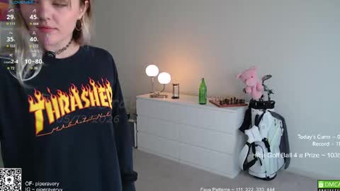 Snapshot of petitebrat chatting on May 13, 1:30 pm PiperAvery online show from May 13, 1:30 pm