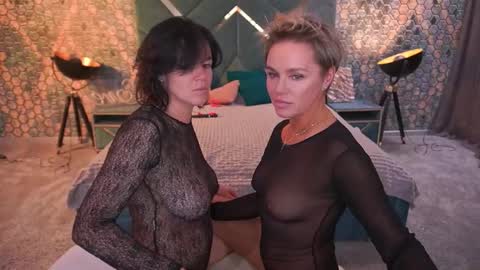 Ira brunette and Vika blonde online show from November 7, 2:06 pm