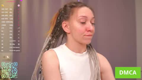 Snapshot of pollybun chatting on October 18, 5:54 am Anna online show from October 18, 5:54 am