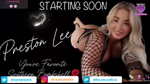 prestonleetswt online show from October 8, 8:50 pm