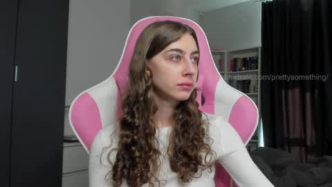 Snapshot of prettysomething chatting on May 8, 5:46 am Sophie next stream will be at Monday i will wait you guys online show from May 8, 5:46 am