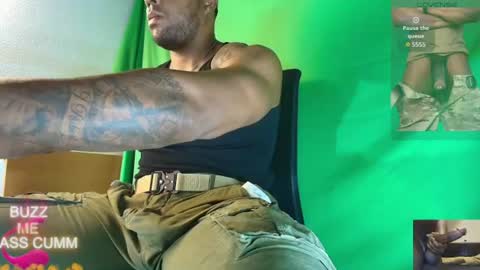 Snapshot of proudlyblack30 chatting on July 2, 2:12 pm sergeant. online show from July 2, 2:12 pm