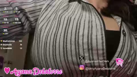 Snapshot of queenayana chatting on June 10, 6:07 pm Ayana Delatorre online show from June 10, 6:07 pm