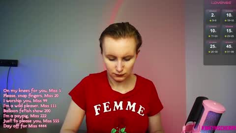 Cherry  Miss Cherry online show from May 3, 4:02 pm