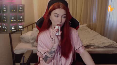 Snapshot of redhaired_kitty chatting on December 15, 11:12 am Lina online show from December 15, 11:12 am