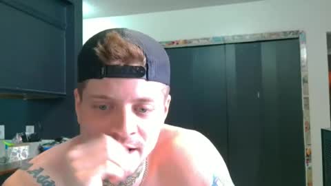Snapshot of redinthebed chatting on June 13, 3:37 am InkedGinger online show from June 13, 3:37 am