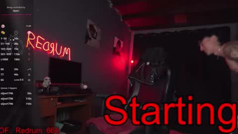 Snapshot of redrum_696 chatting on October 30, 12:17 pm Red online show from October 30, 12:17 pm