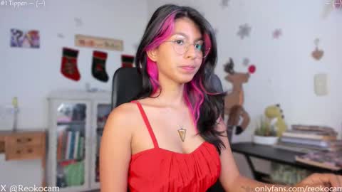 Snapshot of reoko_ chatting on December 17, 8:59 pm Reoko online show from December 17, 8:59 pm