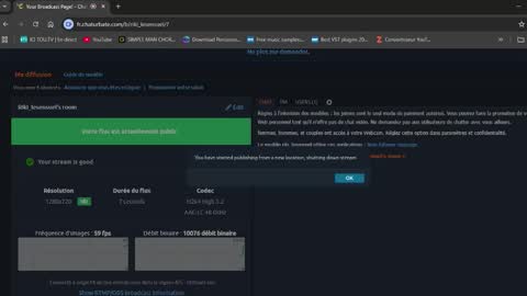 Snapshot of riki_lesensuel chatting on November 1, 9:33 am Riki online show from November 1, 9:33 am