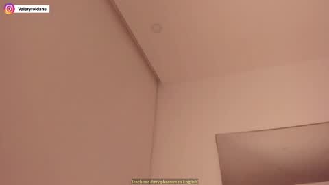 Snapshot of roldansvalery chatting on May 21, 2:07 am Valery Roldans online show from May 21, 2:07 am