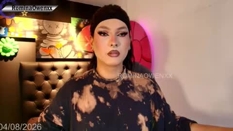 Snapshot of rominaowenxx chatting on August 4, 5:54 am ROMINA OWEN online show from August 4, 5:54 am