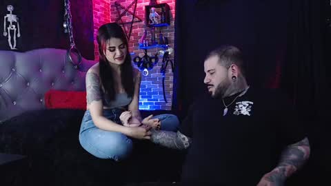 Snapshot of samantha_abrill chatting on January 23, 12:57 am Samantha and Victor online show from January 23, 12:57 am