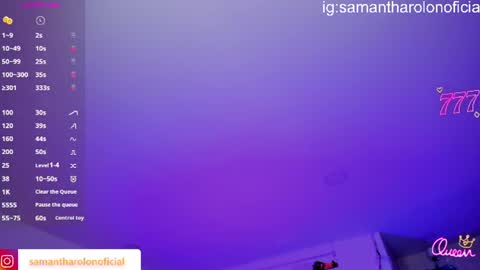 Samatha online show from June 20, 2:36 am
