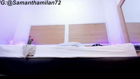 Snapshot of samanthamilan1 chatting on June 21, 12:08 pm Sam online show from June 21, 12:08 pm