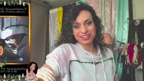 Snapshot of samanthasayten chatting on May 8, 8:14 pm Samantha SayTen online show from May 8, 8:14 pm