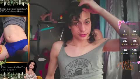 Snapshot of samanthasayten chatting on June 4, 1:44 am Samantha SayTen online show from June 4, 1:44 am