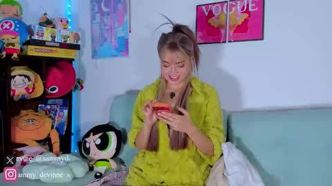 Snapshot of sammy_devinne chatting on March 22, 10:24 pm sammy devinne online show from March 22, 10:24 pm