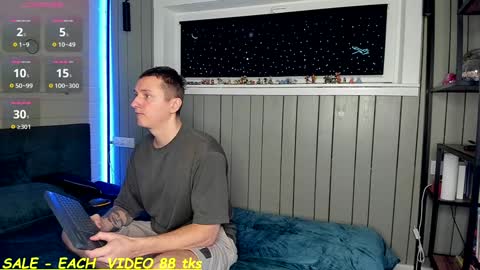 Snapshot of sandy_chris chatting on January 30, 7:39 am Sandy and Chris online show from January 30, 7:39 am