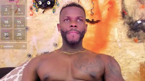 Snapshot of santiblack7 chatting on October 29, 7:48 pm Santi online show from October 29, 7:48 pm