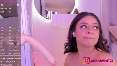 Sarah Bonneth online show from March 7, 5:38 pm