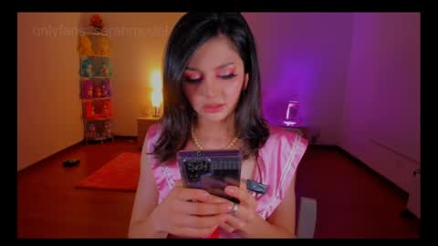 Snapshot of sarahmodel chatting on March 27, 3:45 am Sarah online show from March 27, 3:45 am