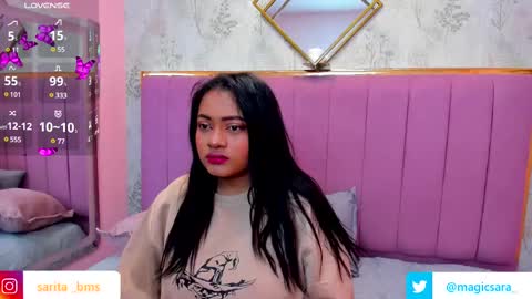 Snapshot of saramagiic chatting on February 26, 11:41 am online show from February 26, 11:41 am